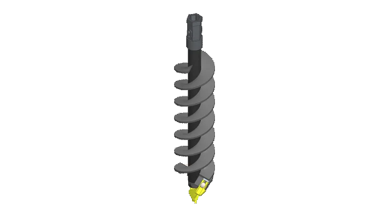 JLG Part # 1001204129 -  Auger Bit Assembly