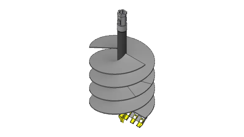 JLG Part # 1001204133 – Auger Bit Assembly