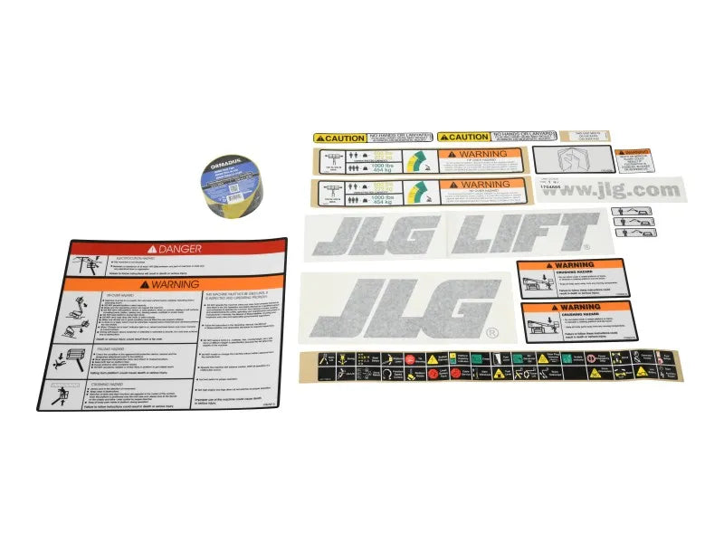 JLG Part # 1001213070 – Platform Decal Kit