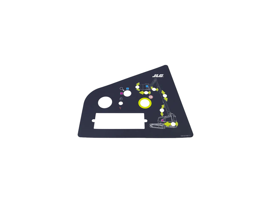 JLG Part # 1001221407 – Ground Control Decal