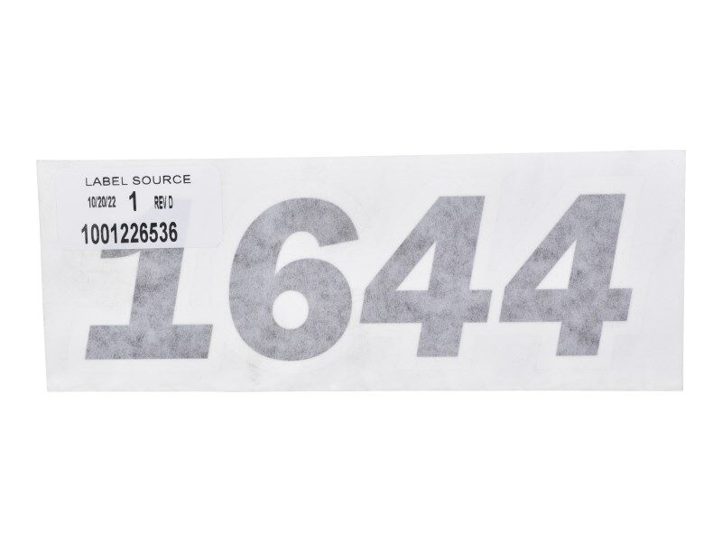 JLG Part # 1001226536 – Decal