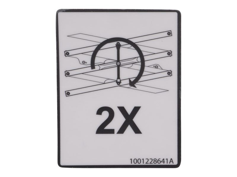 JLG Part # 1001228641 – Decal,Safety Propel