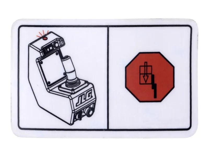 JLG Part # 1001255676 – Decal,Lss Warning