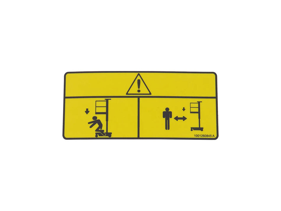 JLG Part # 1001260845 – Decal