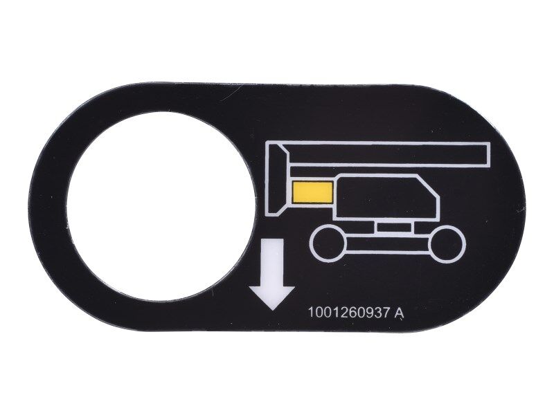 JLG Part # 1001260937 – Decal