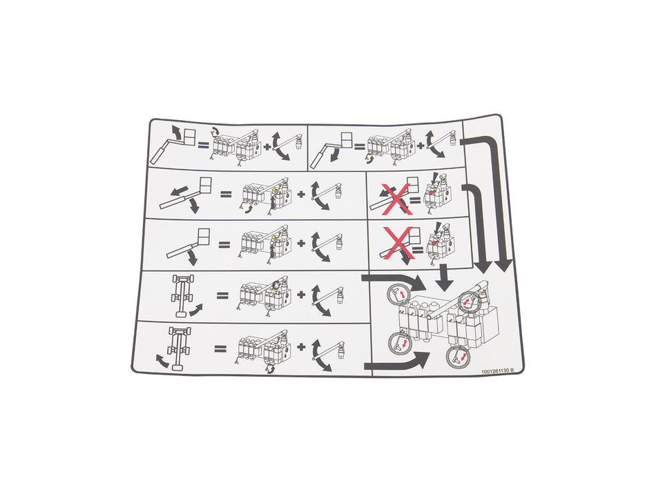 JLG Part # 1001261130 -  Decal
