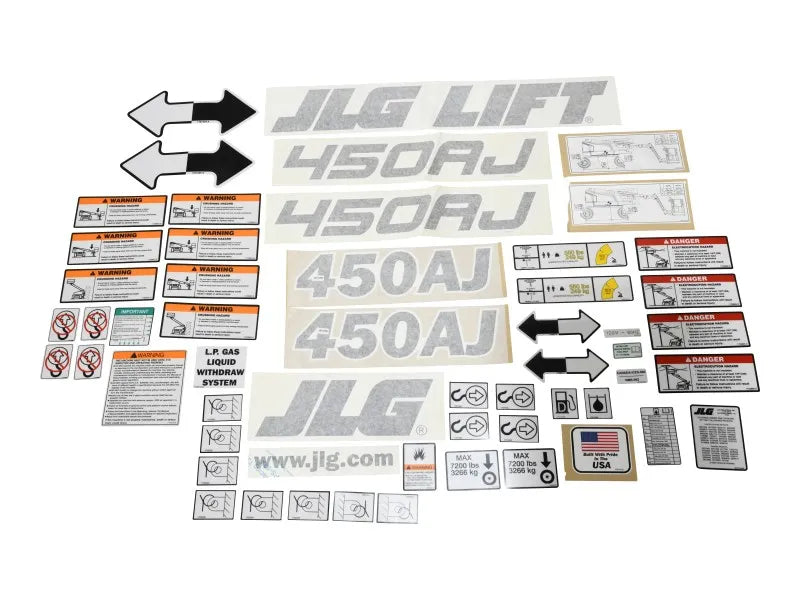 JLG Part # 1001270515 – Machine Decal Kit