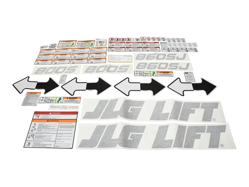 JLG Part # 1001270518 – Machine Decal Kit