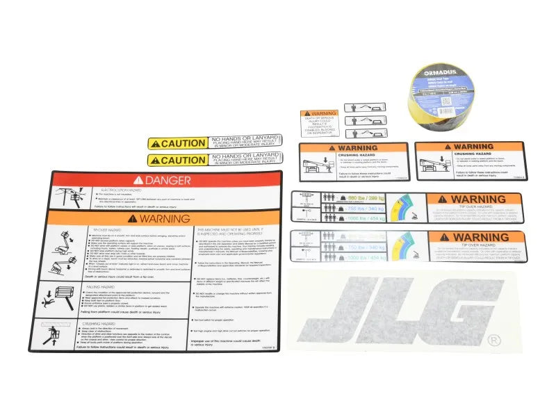 JLG Part # 1001271786 -  Platform Decal