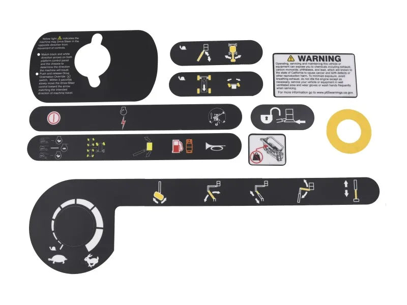 JLG Part # 1001272085 – Console Box Decal