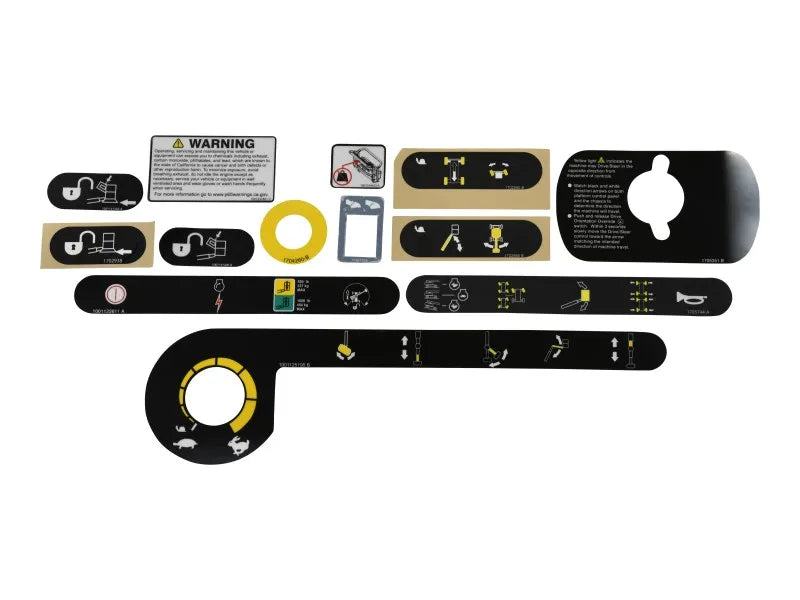 JLG Part # 1001272091 -  Console Box Decal