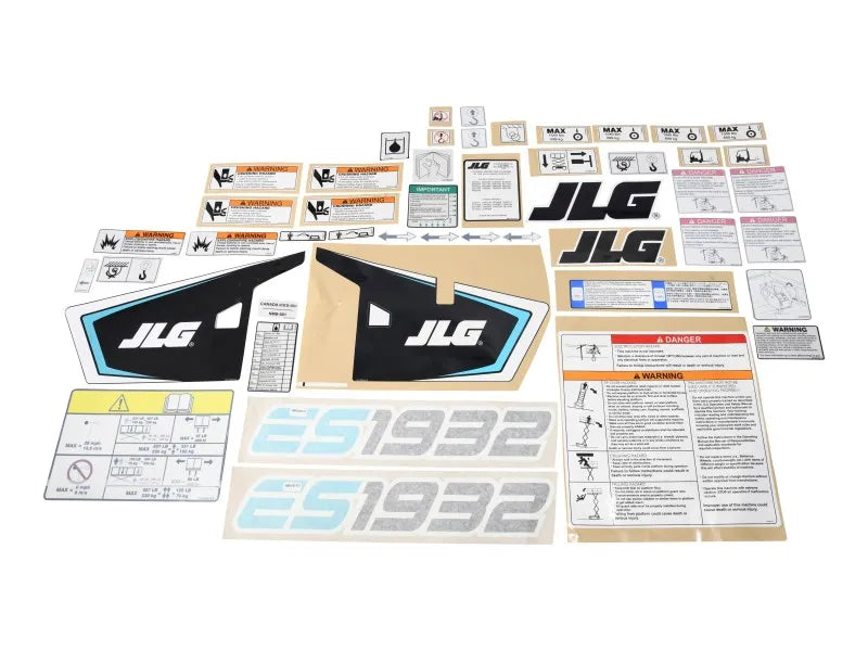 JLG Part # 1001274822 – Decal Kit