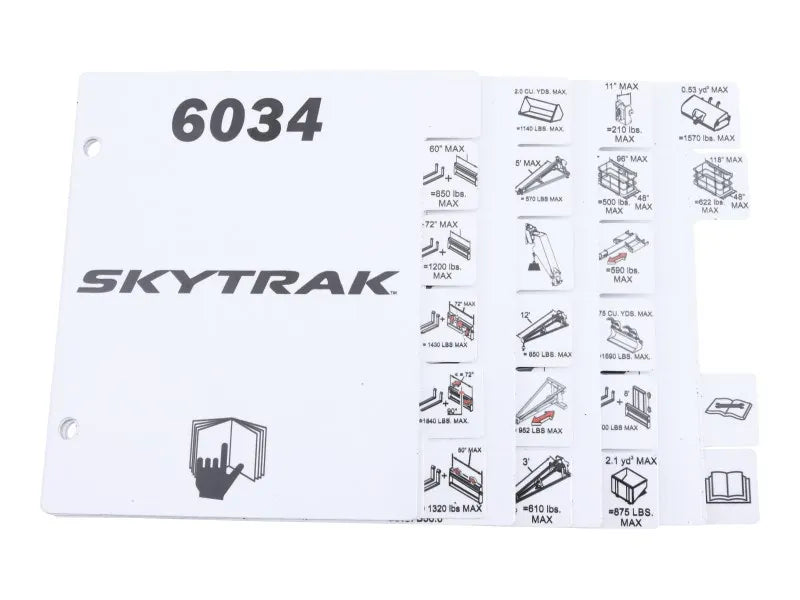 JLG Part # 1001288638 – Booklet