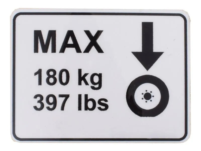 JLG Part # 1001298592 – Decal