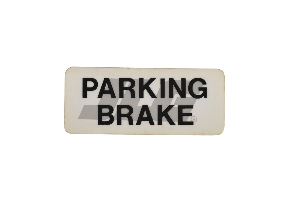 JLG Part # 10124755 – Decal, Parking Brake Light
