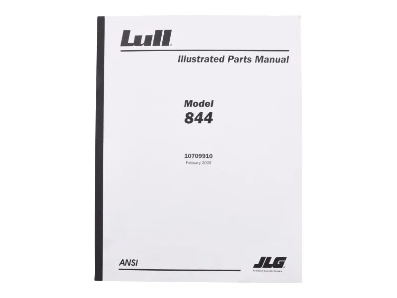 JLG Part # 10709910 -  Master Parts Book