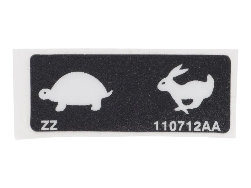 Skyjack Part # 110712 – Hi/Low Range Label