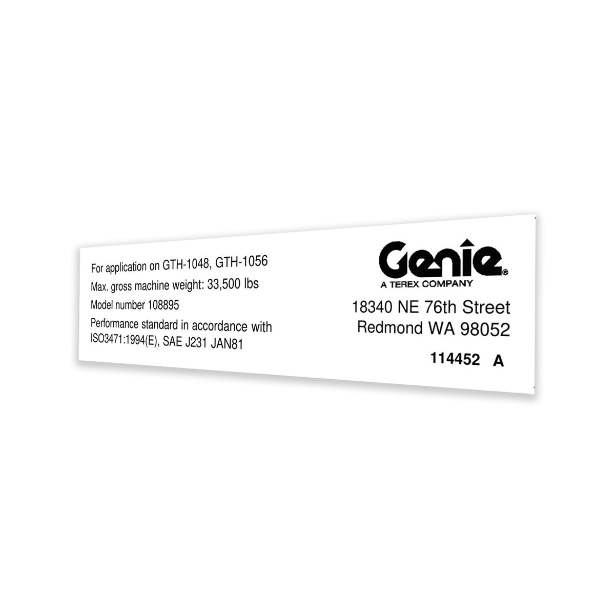 OEM Genie 114452GT product image 1