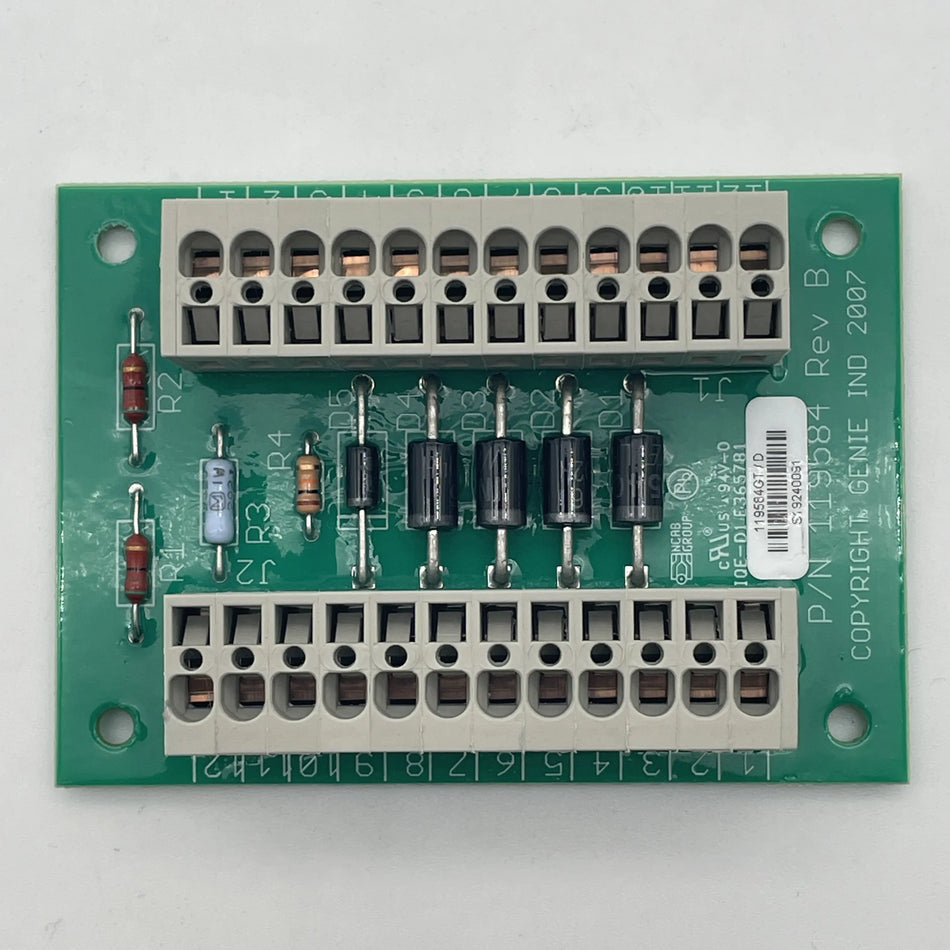 Genie - Assembly VOLTAGE DIV AND DIODE Z40 - 119584GT alternate view 0