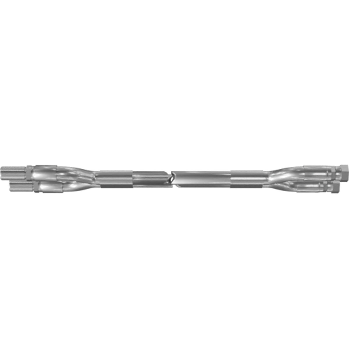 Genie 1254254GT HOSE ASSY,AUX,1/2TWIN,STR FEM