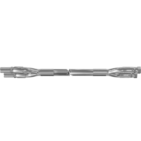 Genie 1254254GT HOSE ASSY,AUX,1/2TWIN,STR FEM