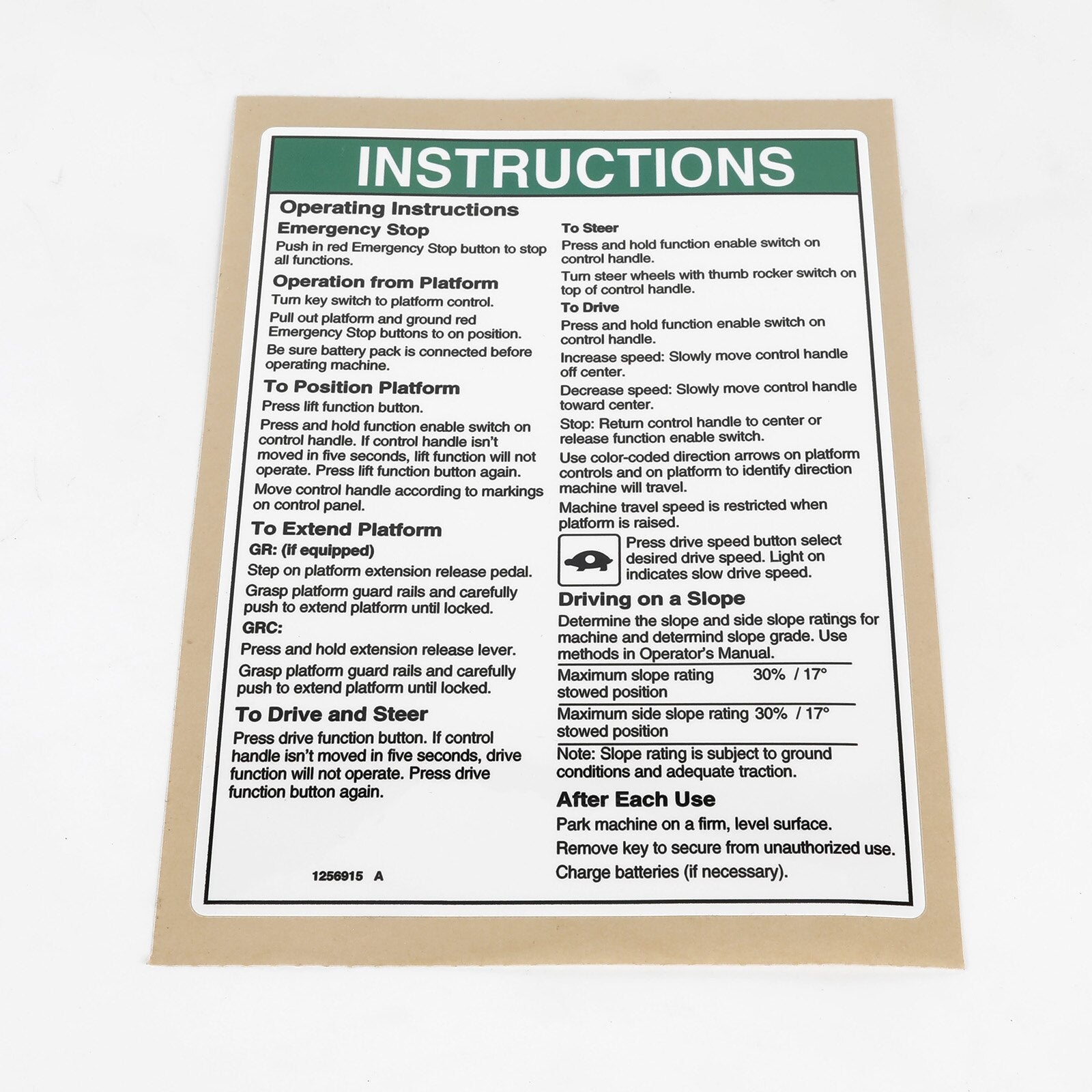 OEM Genie 1256915GT product image 1