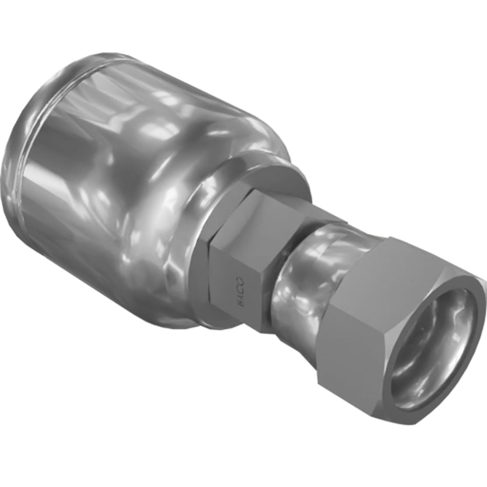 Genie 1259073GT HOSE END, FEM. SWIV, JIC 6-6