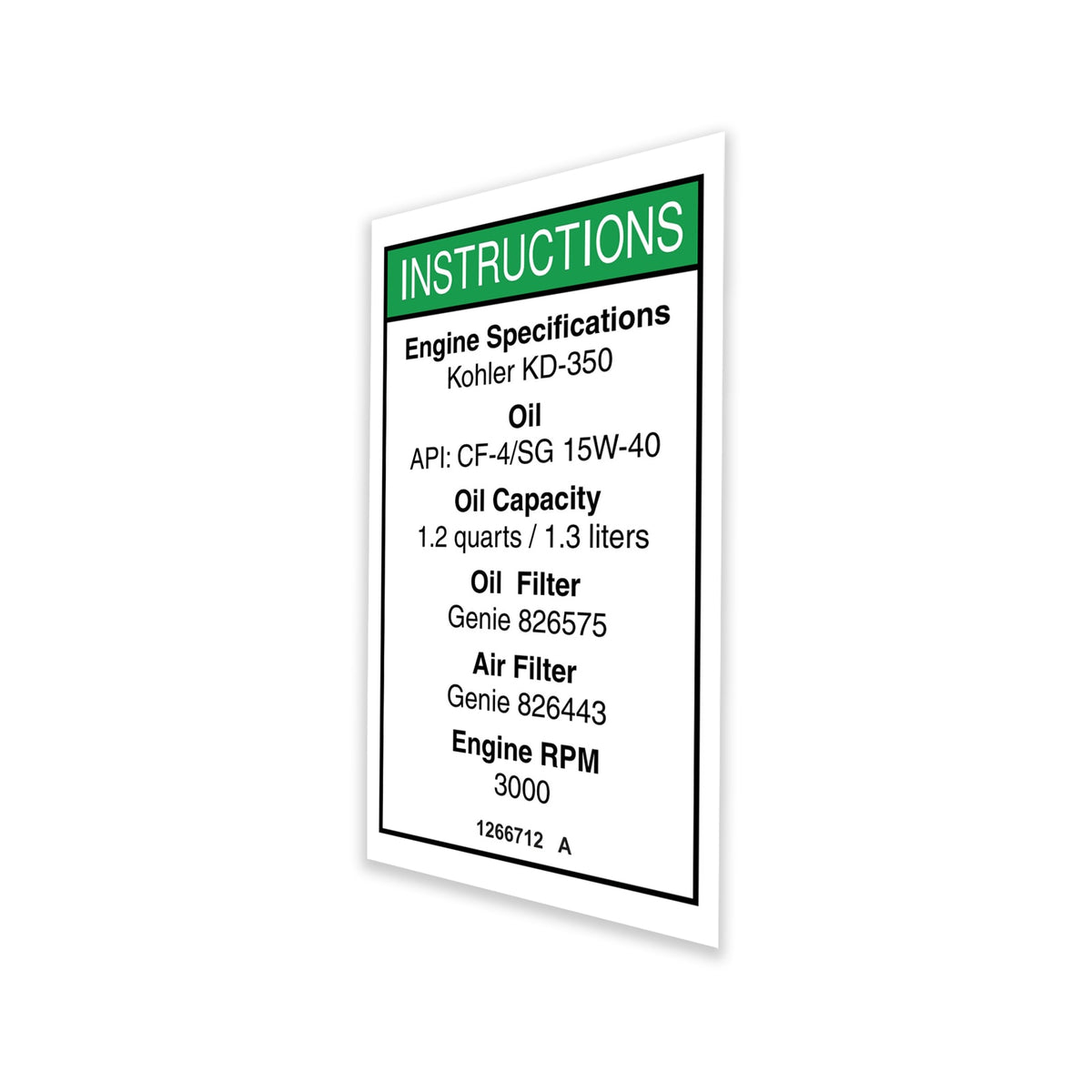 OEM Genie 1266712GT product image 1