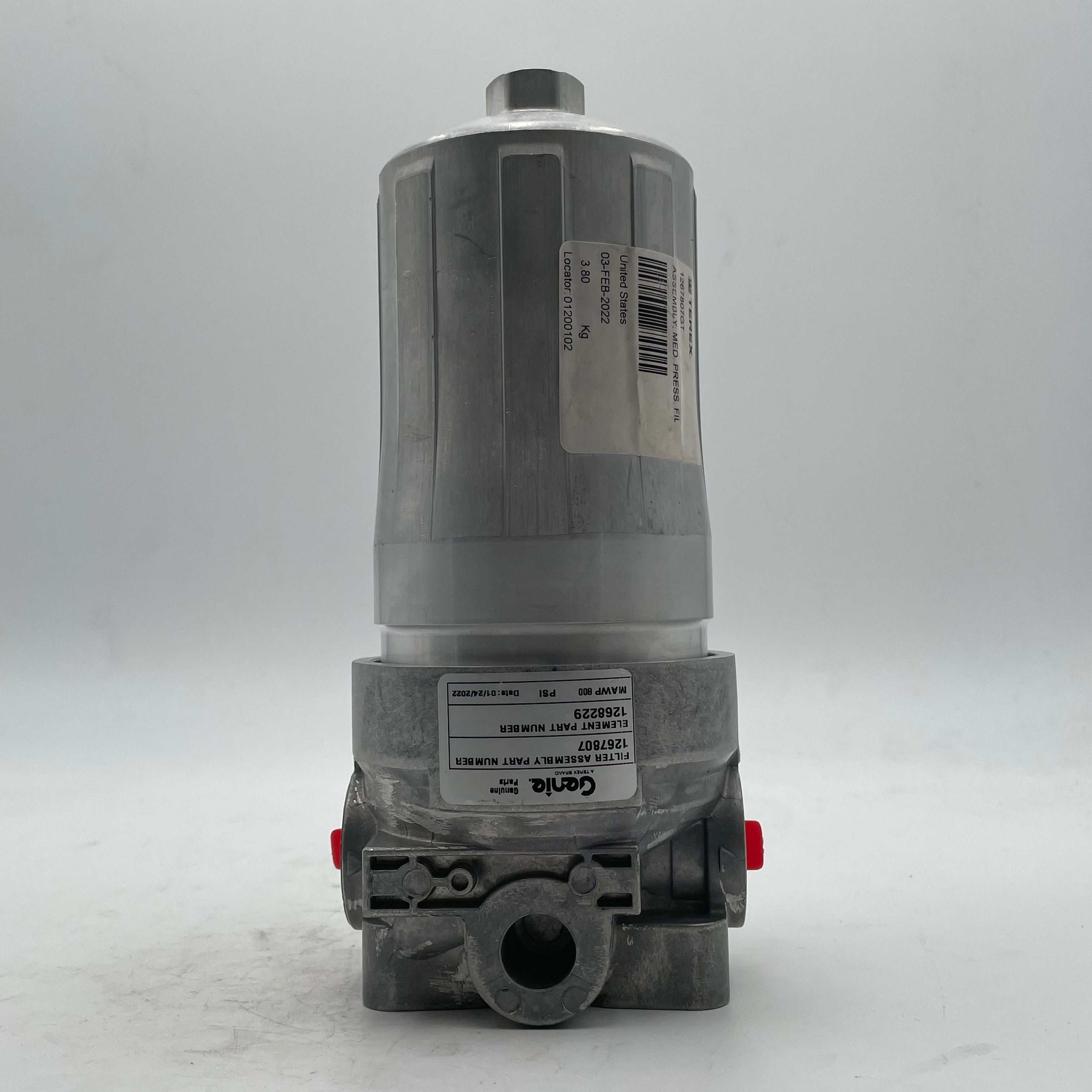 1267807GT-Genie - Med Press Filter Assembly - 1267807GT-"Miscellaneous