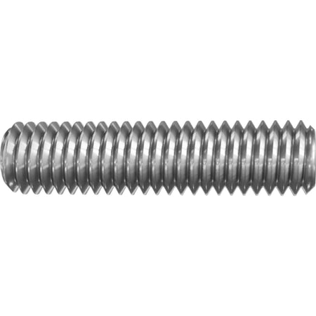 Genie 1285137GT FULLY THREADED STUD, M6 - 1.0 x 25, ZINC PLATED