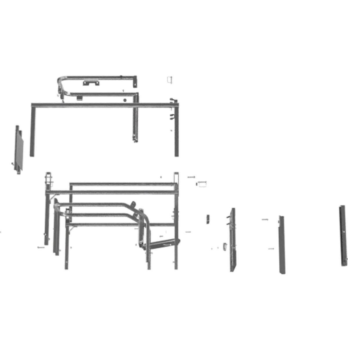 Genie 1288338GT FOLDING RAIL ASSY, SW GATE,MICRO