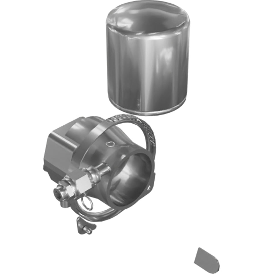 Genie 1289767GT HOSE, REDUCER, 2.50" TO 3" INLET, DEUTZ 2.9L