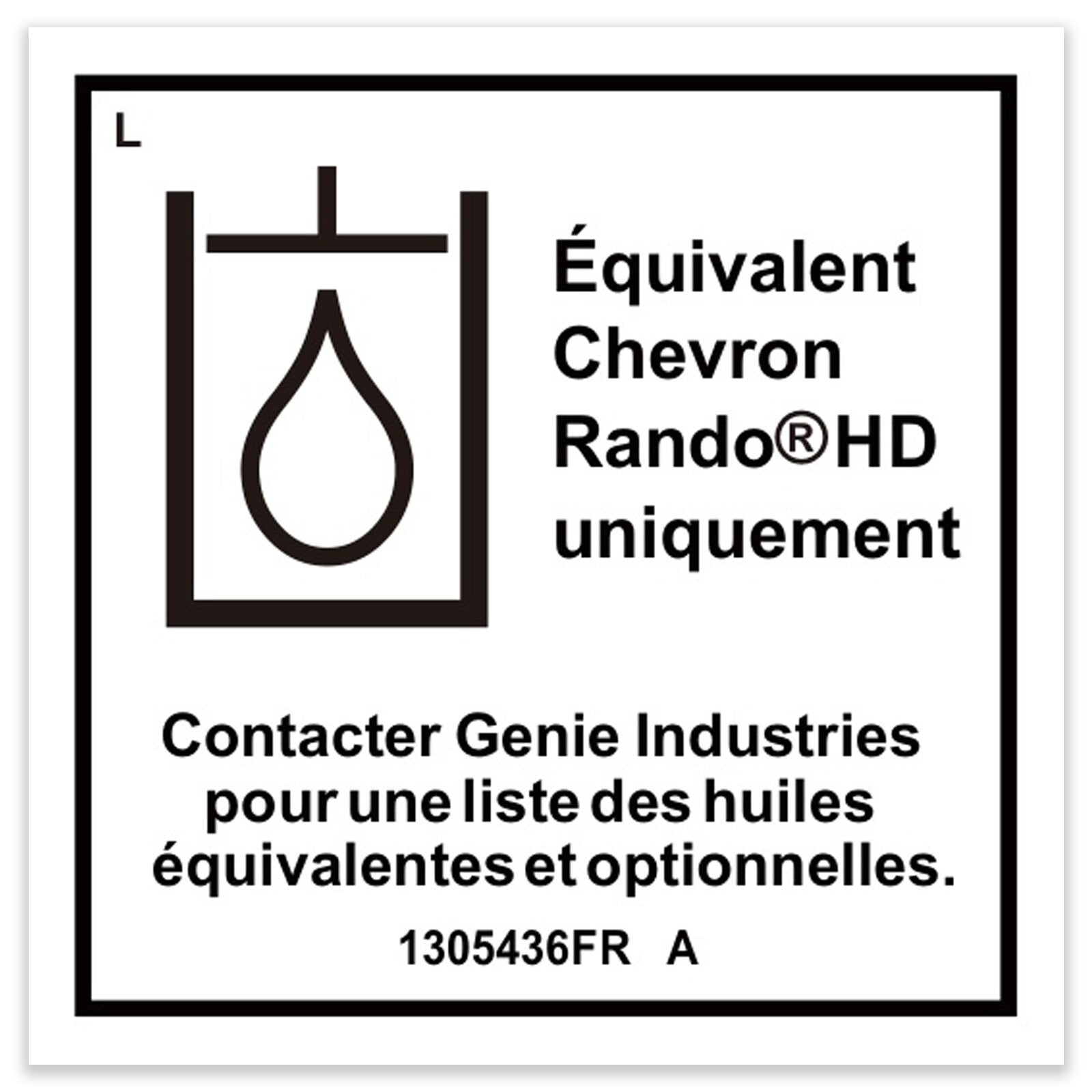 OEM Genie 1305436FRGT product image 2