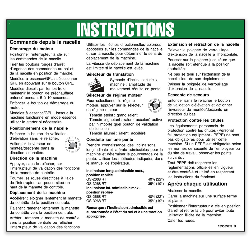 OEM Genie 133563FRGT product image 1