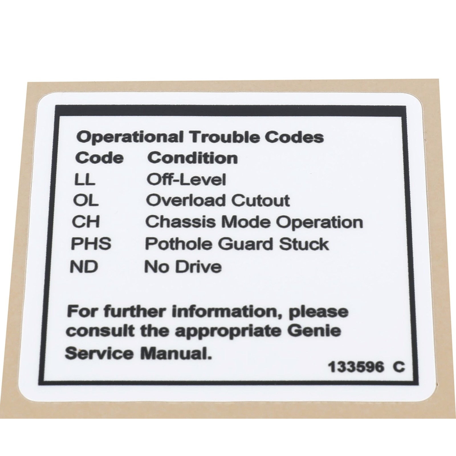 OEM Genie 133596GT product image 2