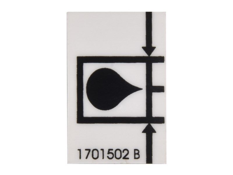 JLG Part # 1701502 – Decal, Hydraulic Oil Level (High)
