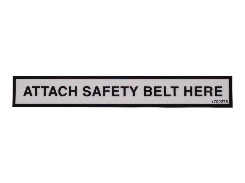 JLG Part # 1702276 – Decal