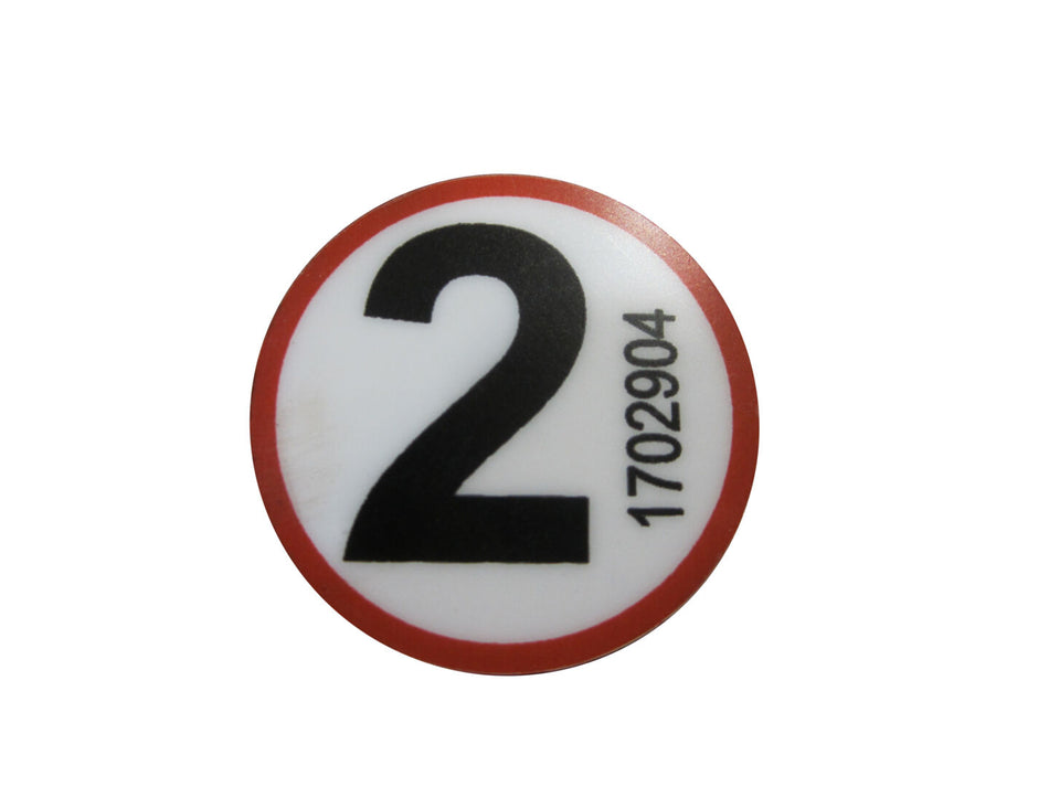 JLG Part # 1702904 – Decal, Man Dscnt #2
