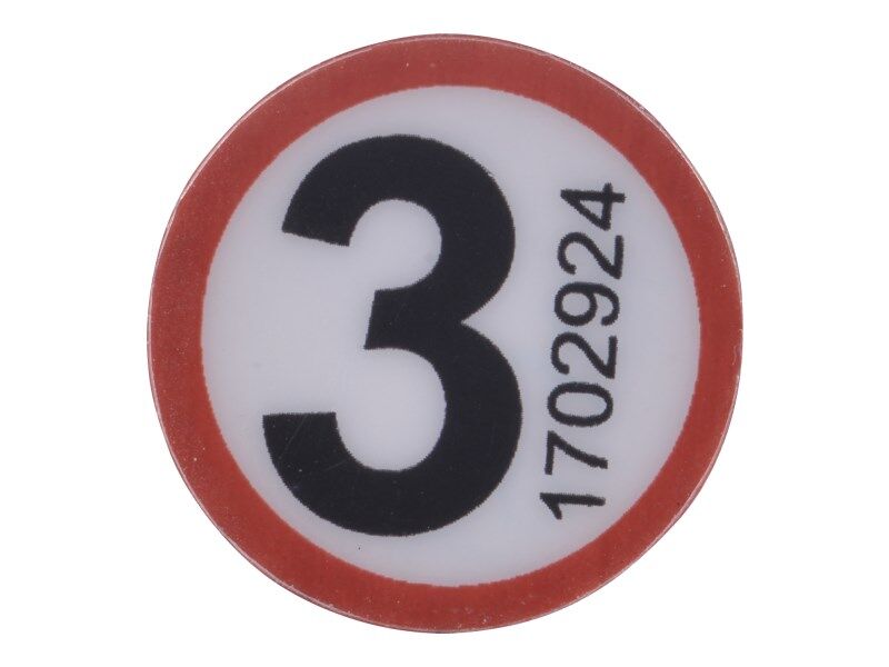 JLG Part # 1702924 -  Decal, Man Descent (#3)