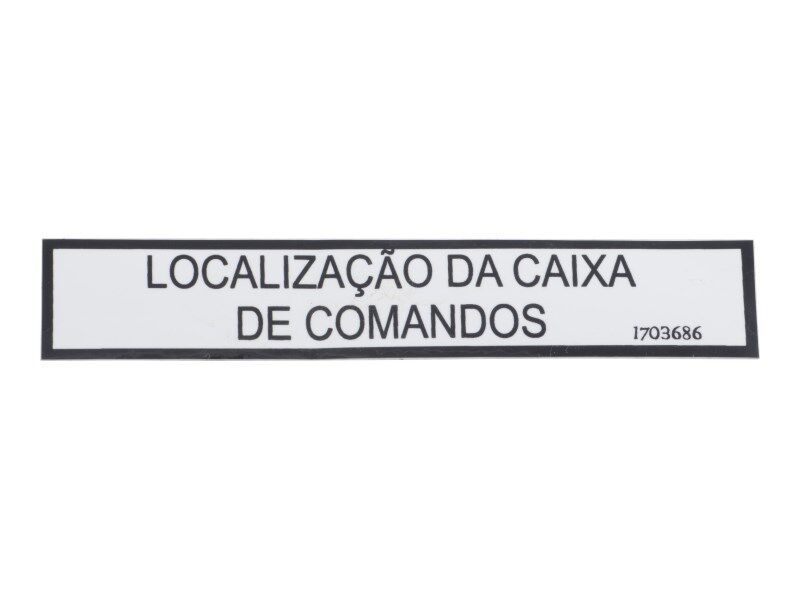 JLG Part # 1703686 -  Decal