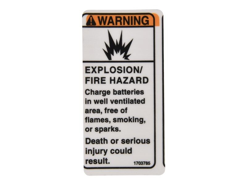 JLG Part # 1703785 – Warning Decal