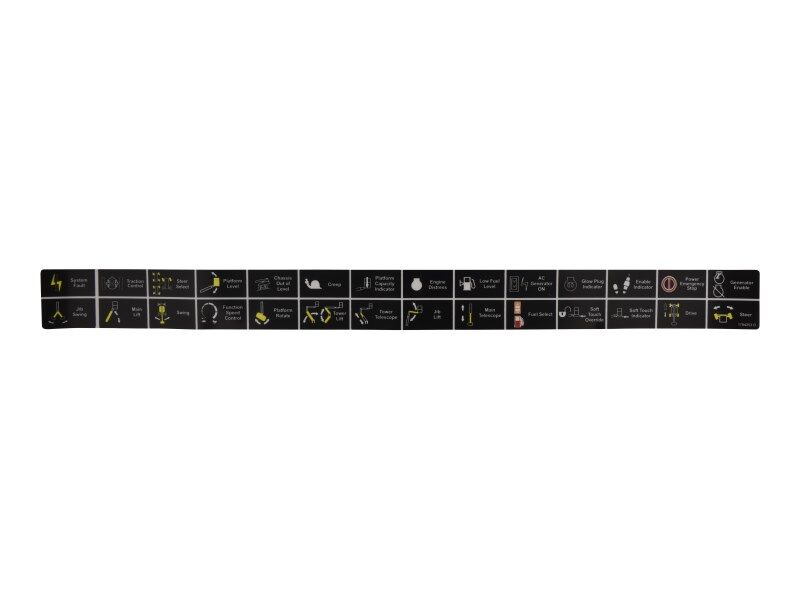 JLG Part # 1704253 – Decal
