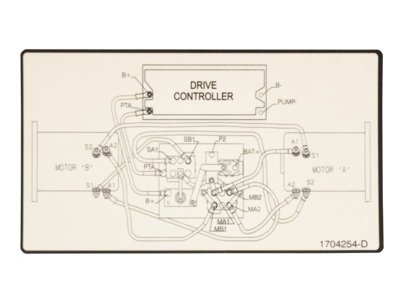 JLG Part # 1704254 – Decal