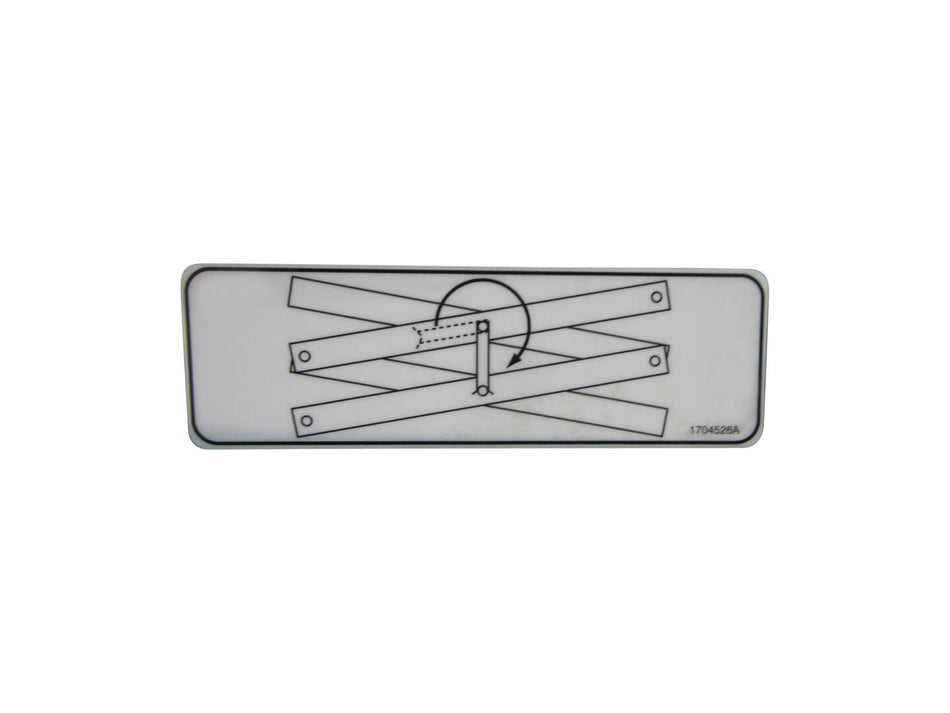 JLG Part # 1704526 – Decal, Safety Propel