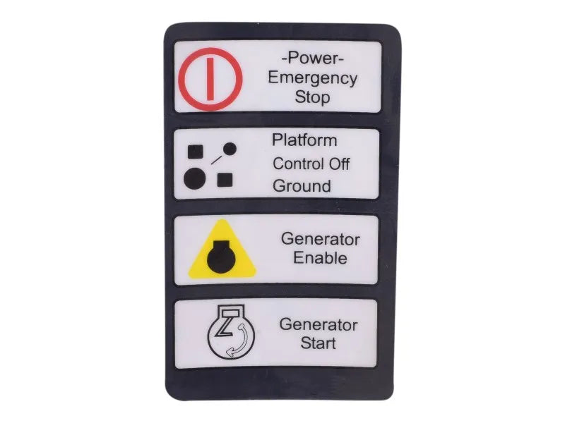 JLG Part # 1704579 – Decal, Legend