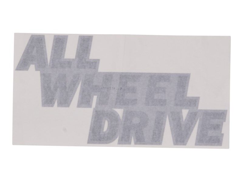 JLG Part # 1704724 -  Decal, All Wheel Drive