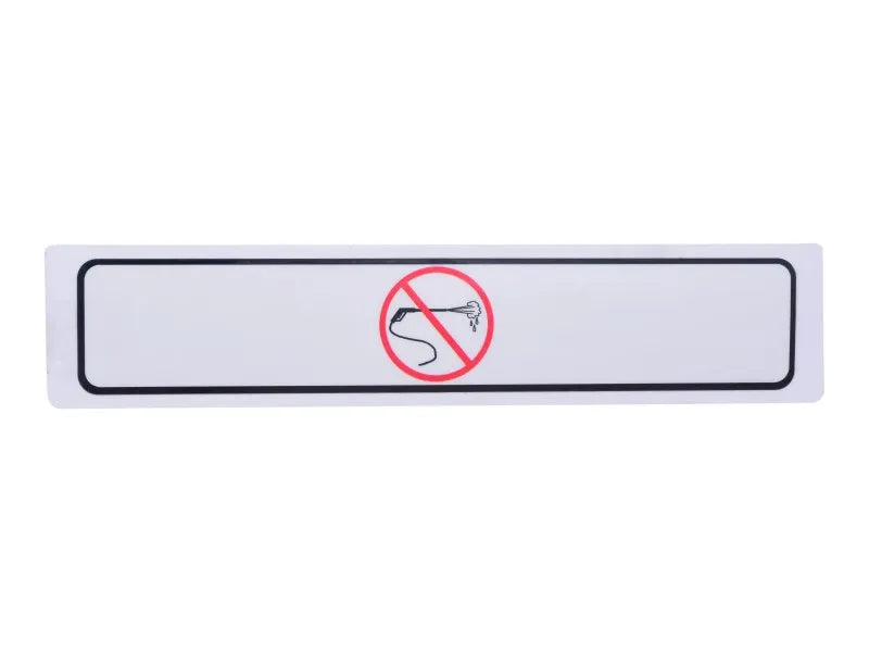 JLG Part # 1704905 – Decal, No Pressure Wash