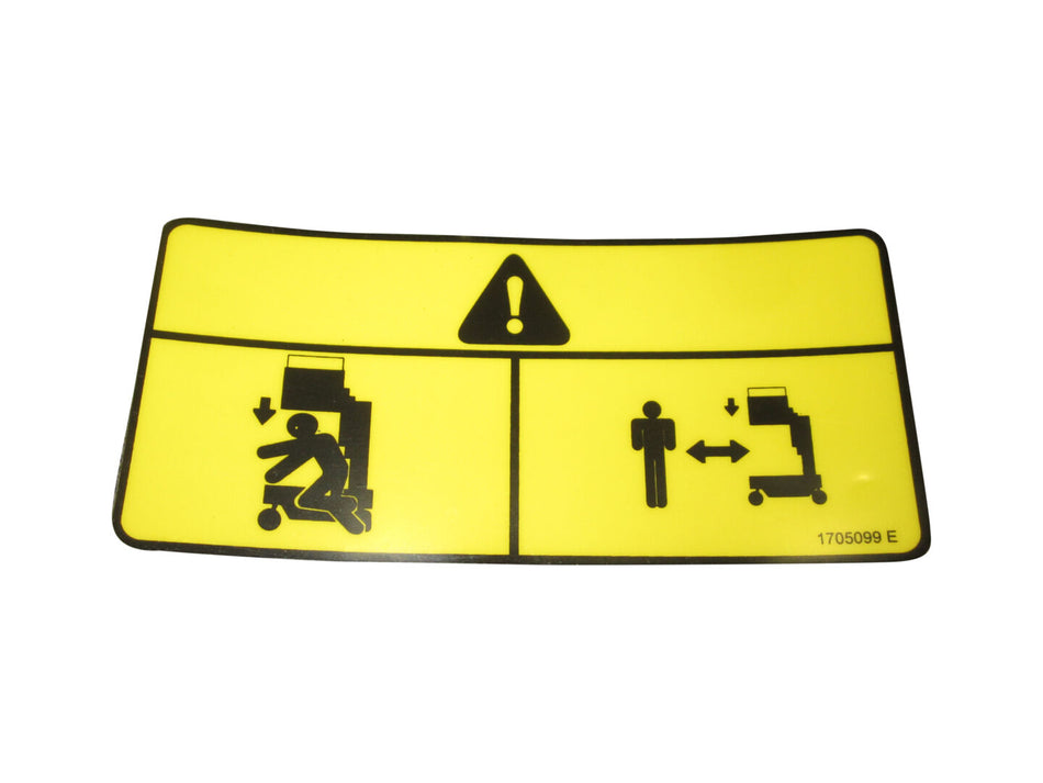JLG Part # 1705099 – Decal