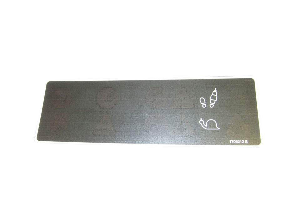 JLG Part # 1705212 – Decal, Light Display (Ce)