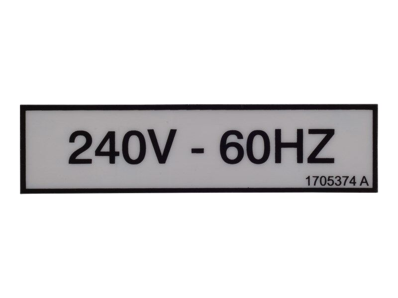 JLG Part # 1705374 – Decal